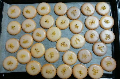 いがらしろみさんレシピのレモンアイシングクッキーを作りました